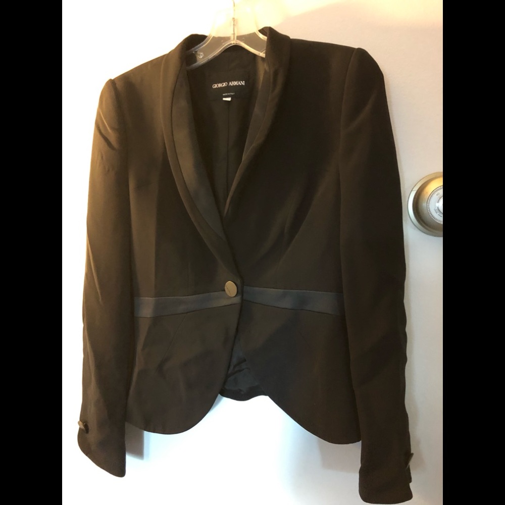 Giorgio Armani Black blazer SZ 38  S / M